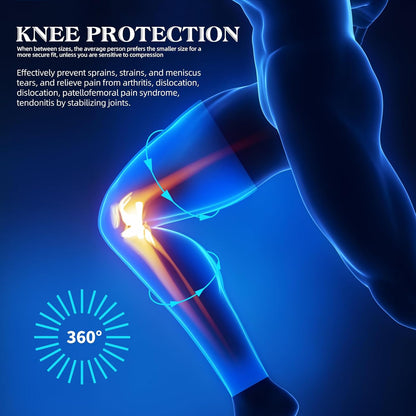 Copper Infused Full Leg Compression Support Sleeves
