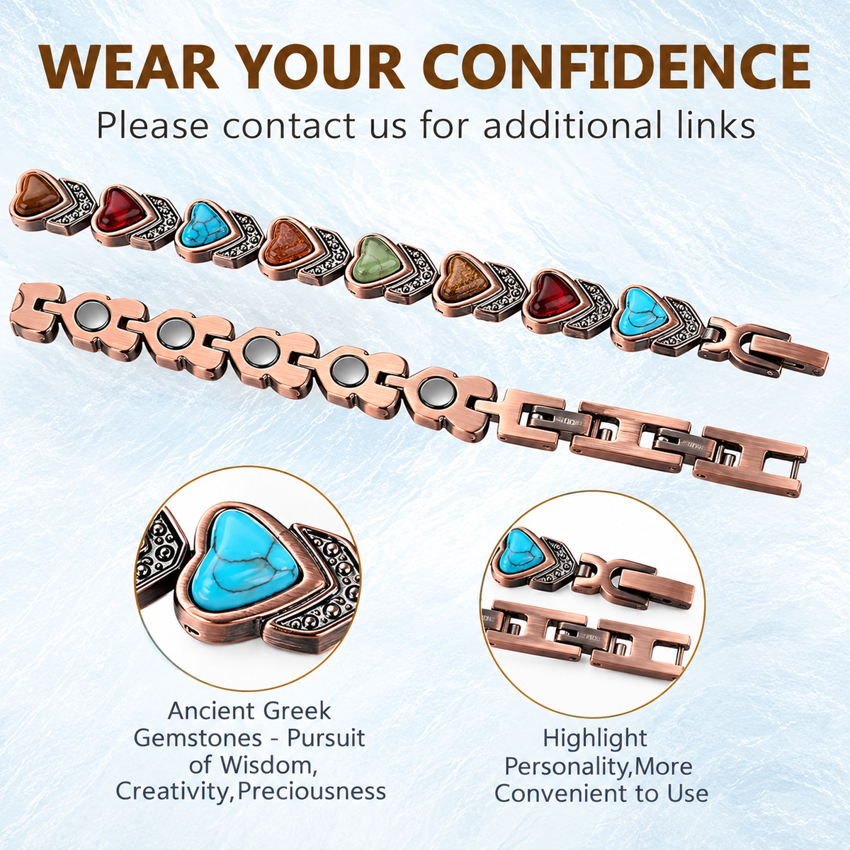 Copper Magnetic Healing Bracelet